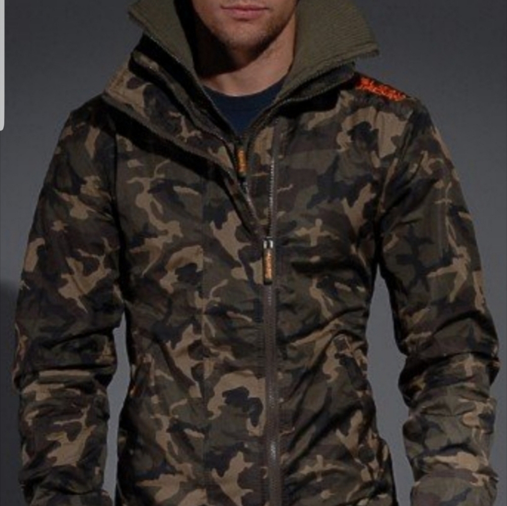 Superdry camo Windbreaker